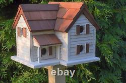 Cottage Bird House Reclaimed Wood Amish Handmade Made in USA