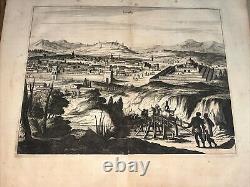 Cusco Cuzco Peru South America Amerique Montanus Engraving 1671