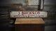 Custom Brewing & Bottling Wood Sign Rustic Hand Made Vintage Wooden