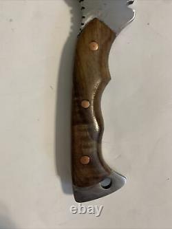 Custom Hand Made Knife Made with Leaf Spring Steel MADE IN USA