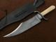 Custom Handmade 5160 Spring Steel Antiqued Juan Padillo Bowie Knife, Replica 2