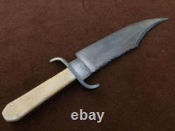 Custom Handmade 5160 Spring Steel Antiqued Juan Padillo Bowie Knife, Replica 2