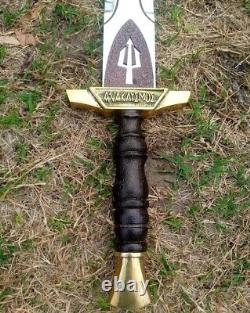 Custom Handmade Carbon Steel Sword Hand Forged digital Instantly Downloa
