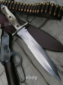 Custom Handmade D2 Tool Steel Hunting Camping Knife Dagger Knife Survival Knife Custom Handmade D2 Tool Steel Hunting Camping Knife Dagger Knife Survival Knife