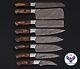 Custom Handmade Forged Damascus Steel Chef Knife Set Kitchen Knives Set Zs 46