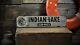 Custom Indian Lake House Sign Rustic Hand Made Vintage Wooden