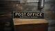 Custom Post Office City /state Sign Rustic Hand Made Vintage Wooden