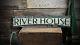 Custom River House Est Date Sign Rustic Hand Made Distressed Wood