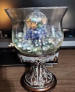 Custom Table Art Marble, Glass Skull