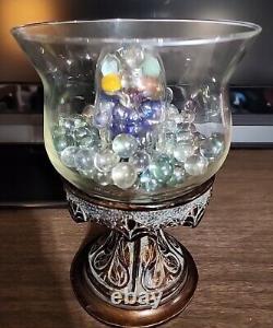 Custom Table Art Marble, Glass Skull