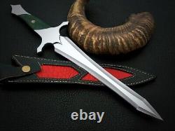 Custom handmade D2 steel mini hunting sword 25 USA best gift for man