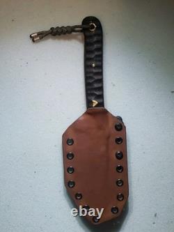 Custom handmade bushcraft knife