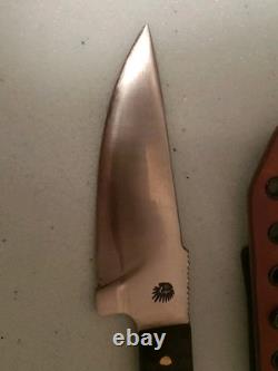 Custom handmade bushcraft knife