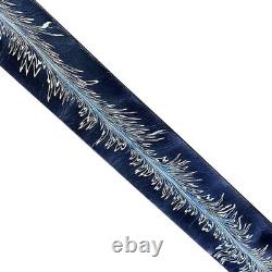 Custom made damascus steel billet bar knife making supply san mai feather