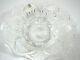 Cut Crystal Footed Center Bowl 9 Rare Vintage Fenton Hand Made In The Usa