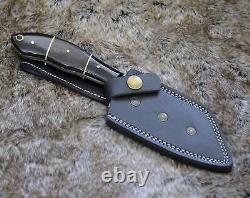 DAMASCUS SEAX KNIFE, Damascus Steel Knife, Damascus Hunting, composite handle
