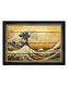 Decorarts The Great Wave Off Kanagawa By Hokusai Vintage Framed Canvas Art Print