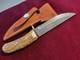 Damascus Hunting Knife Hand Made By Me Blade Made In The Usa Of Top Workmanship