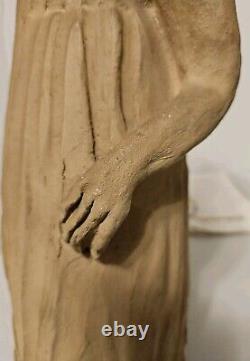 Dave Grossman Designs Child Statue St Louis 1970s 16 T 5 L 4.5 W Signed