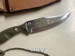 David Fabricius Death Valley USA Custom Handmade Fixed Blade Knife Custom Sheath