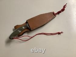 David Fabricius Death Valley USA Custom Handmade Fixed Blade Knife Custom Sheath