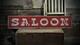 Distressed Saloon Bar Tavern Sign Rustic Hand Made Vintage Wooden