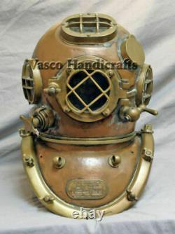 Diving Helmet U. S Navy Mark V-18 Antique Deep sea Scuba Divers Replica Style
