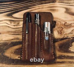 EDC Leather Holder USA Hand Made, Tools Included, See Details