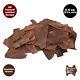 Elw 5-6 Oz (2-2.4mm) Cowhide Leather Scraps Full Grain Bourbon Brown