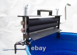 Ecoat Black Steel Hand Roller Heavy Duty Construction