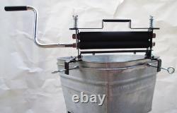 Ecoat Black Steel Hand Roller Heavy Duty Construction