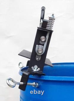 Ecoat Black Steel Hand Roller Heavy Duty Construction