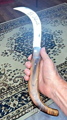 El Valiente Tranchete 16 inch SUPER Saca Tripas Knife D2 Talon Blade FREE SHIP