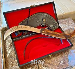 El Valiente Tranchete 16 inch SUPER Saca Tripas Knife D2 Talon Blade FREE SHIP