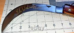 El Valiente Tranchete 16 inch SUPER Saca Tripas Knife D2 Talon Blade FREE SHIP