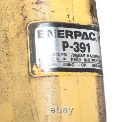 Enerpac P391 Hydraulic Hand Pump, Single Speed Lightweight 10,000 PSI USA MADE
