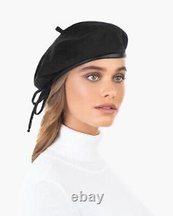 Eric Javits Suede Kate Beret Hat