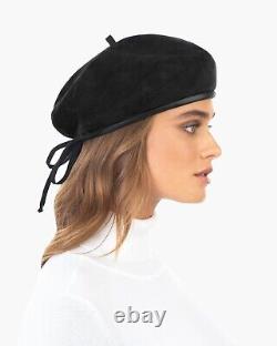 Eric Javits Suede Kate Beret Hat