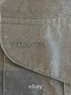 Filson Right Hand Super Shooting Shirt Medium Style 550 Made in USA NWT