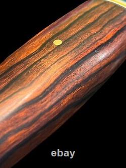 Fixed Blade Rocco Handmade 4.5 1095 Michigan Hunter Hammer Marked DH-2229
