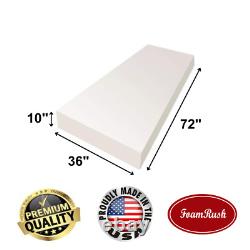FoamRush Bunk (36 x 72) High Destiny Foam RV Mattress Medium Firm USA