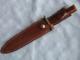 Frank Gamble Custom Handmade Hunting/fighting Knife Withsheath