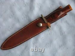 Frank Gamble Custom Handmade Hunting/Fighting Knife withSheath