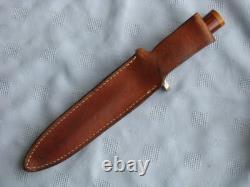 Frank Gamble Custom Handmade Hunting/Fighting Knife withSheath