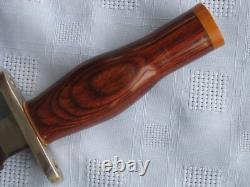Frank Gamble Custom Handmade Hunting/Fighting Knife withSheath