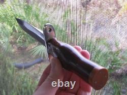 Frank Gamble Custom Handmade Hunting/Fighting Knife withSheath