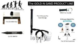 GOLD-n-SAND Hand Dredge X-Stream Hybrid Pro! USA Made Motor free! FREE SHIPPING