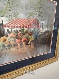 G. Harvey A Touch of Spring Limited Edition Lithograph Framed #3294/3550