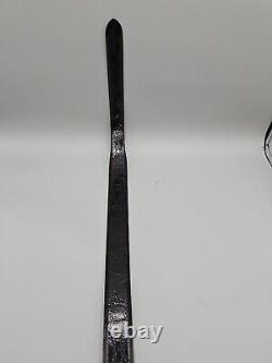 Genuine Crocodile Black Leather Mens Belt Handcrafted USA Size 36 Saddlebags