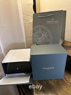 Genuine Wood AP Audemars Piguet Royal Oak USA Box With Accessories